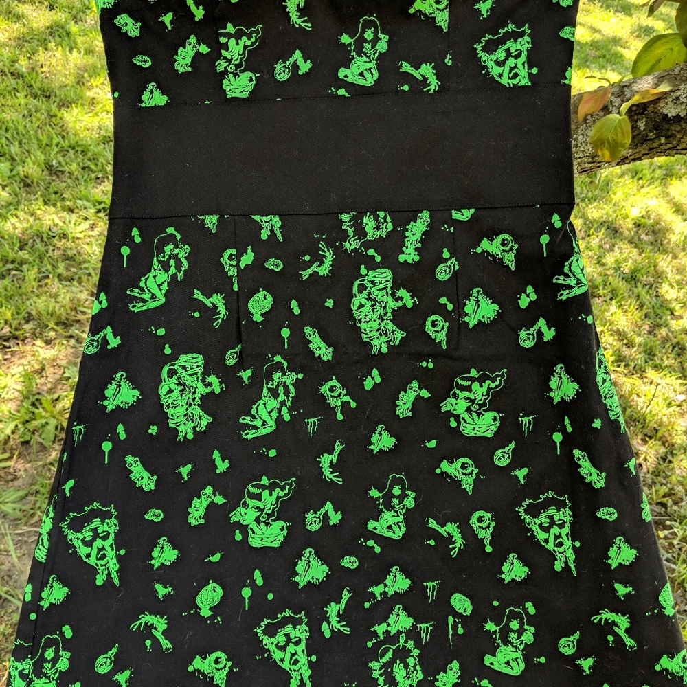Too Fast Psychobilly Mini Dress